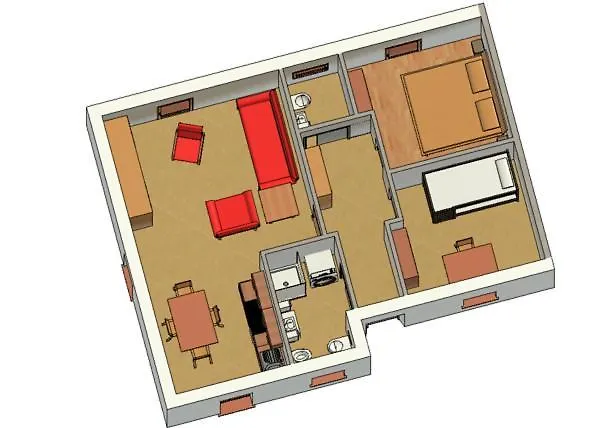 Apartment La Marmotta Bianca In Out Breuil-Cervinia